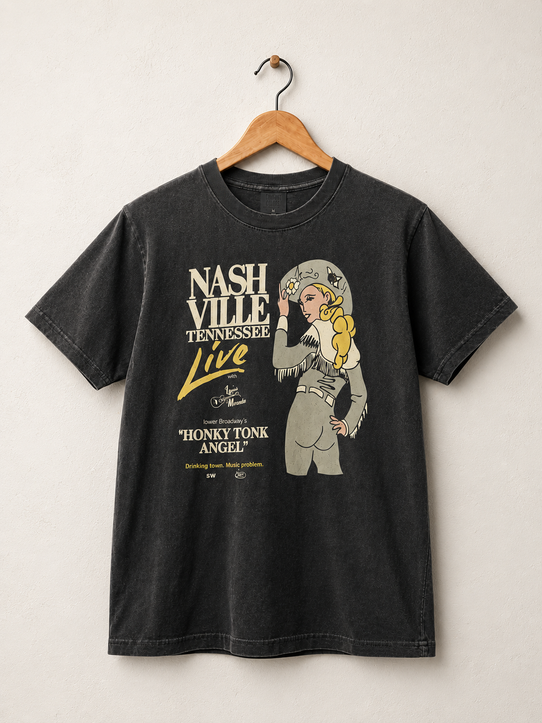 Nashville Tennessee Live – Honky Tonk Angel Tee