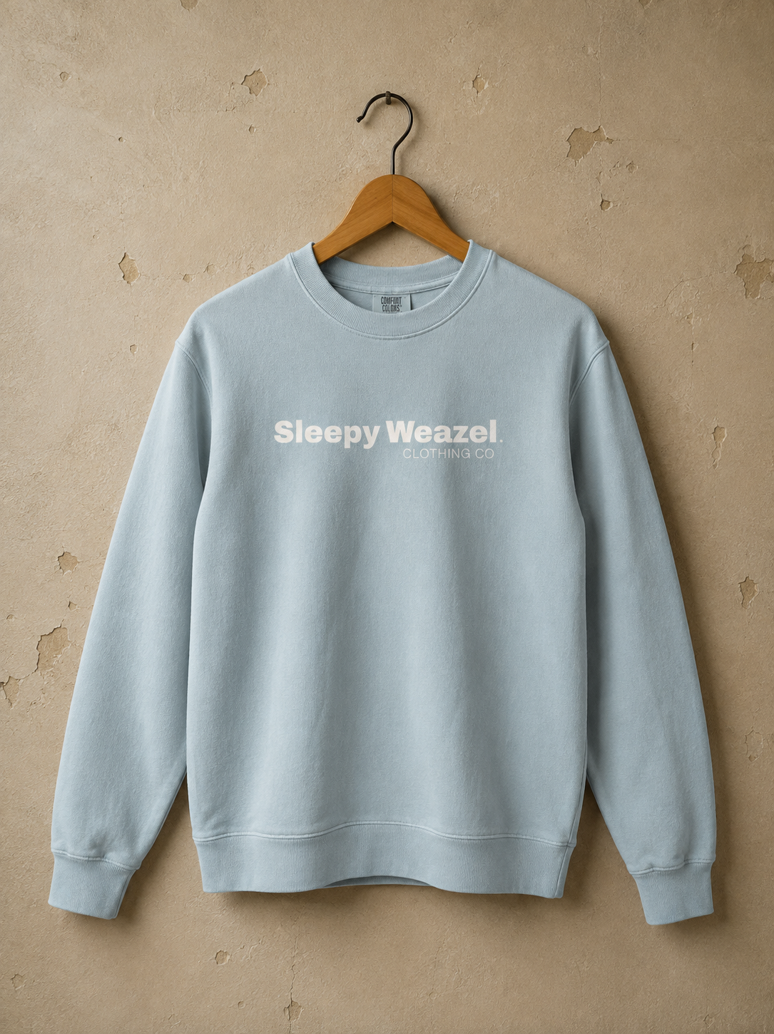 Sleepy Weazel Clothing Co. Crewneck Sweatshirt