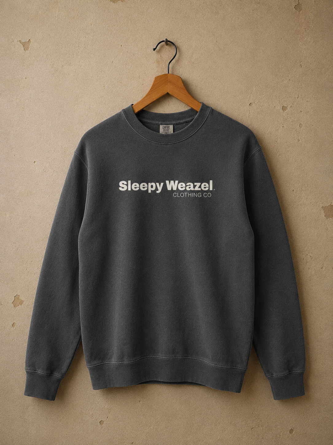 Sleepy Weazel Clothing Co. Crewneck Sweatshirt