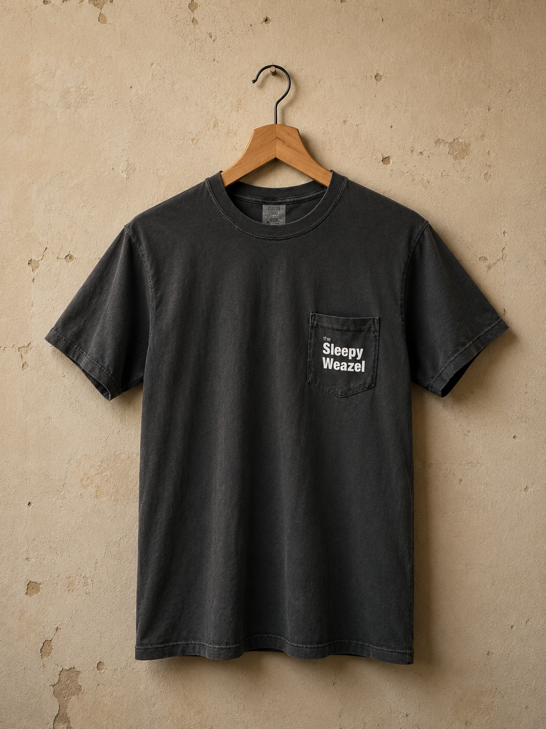 The Sleepy Weazel Pocket Tee